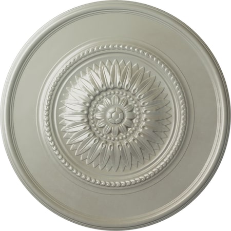 Ekena Millwork Wigan Ceiling Medallion, Hand-Painted Flash Copper, 29 3/4"OD x 1 1/2"P CM29WGFCS